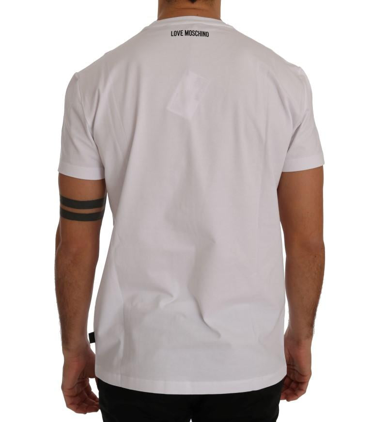 White Motive Cotton Stretch T-Shirt