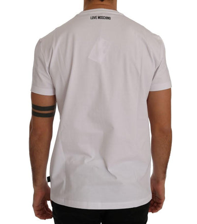 White Motive Cotton Stretch T-Shirt
