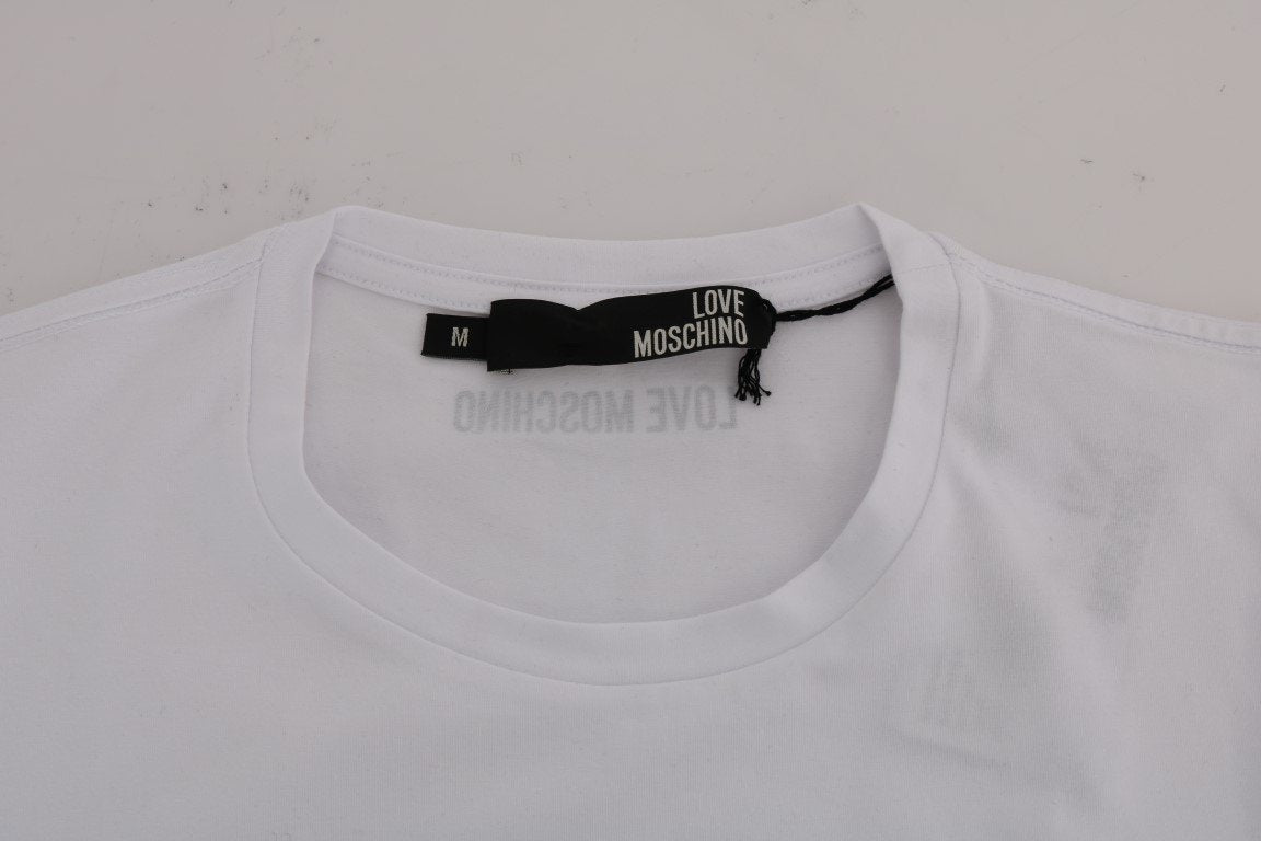 White Motive Cotton Stretch T-Shirt