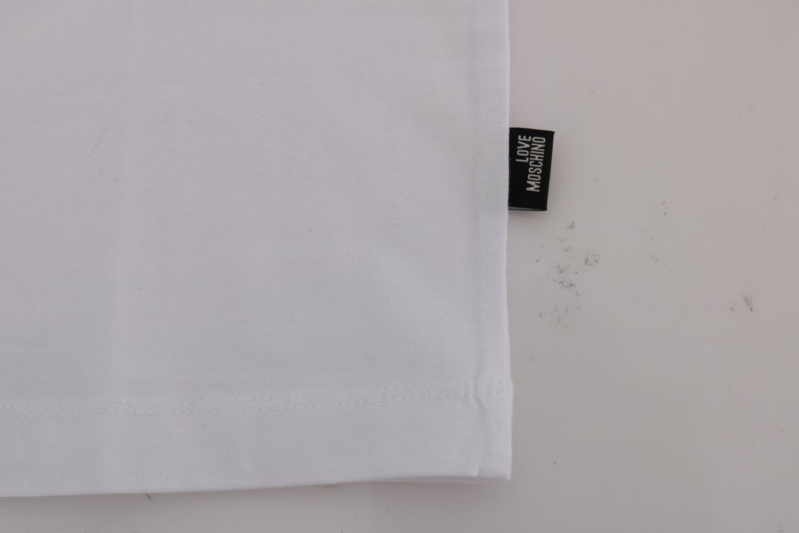 White Motive Cotton Stretch T-Shirt