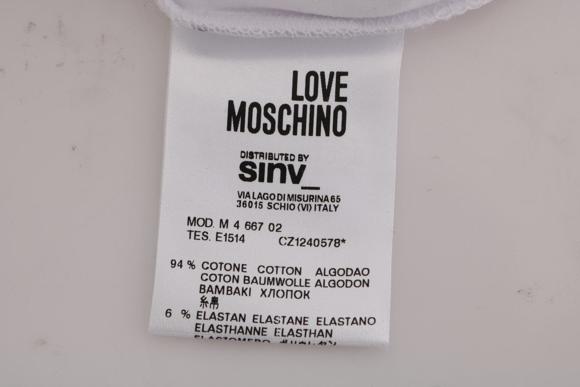 White Motive Cotton Stretch T-Shirt