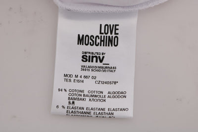 White Motive Cotton Stretch T-Shirt