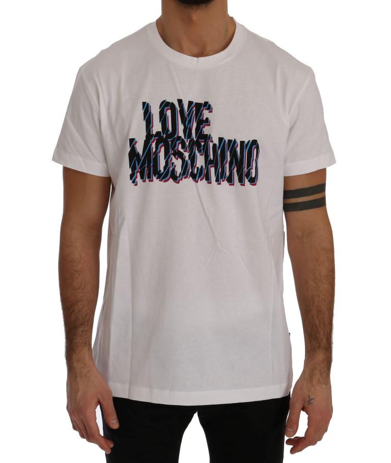 White Motive Cotton Short Sleeve T-Shirt