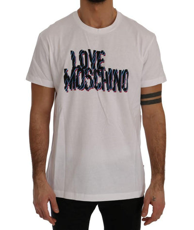 White Motive Cotton Short Sleeve T-Shirt