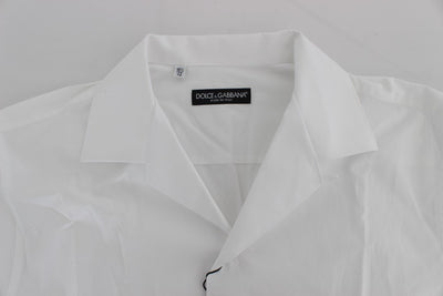White Cotton Spread Formal Shirt