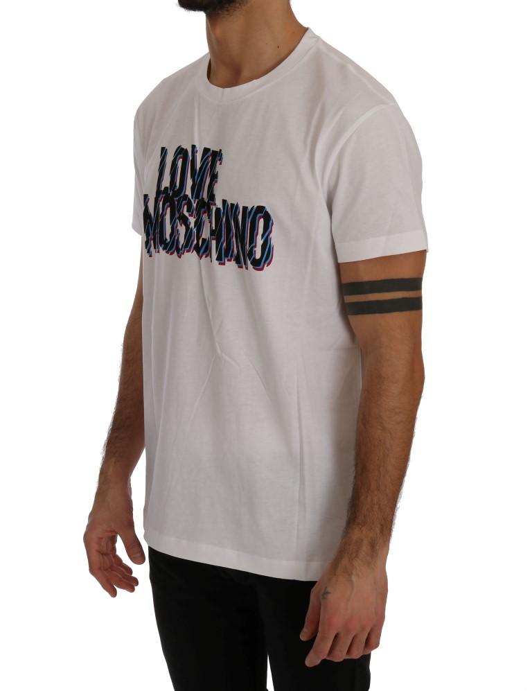 White Motive Cotton Short Sleeve T-Shirt