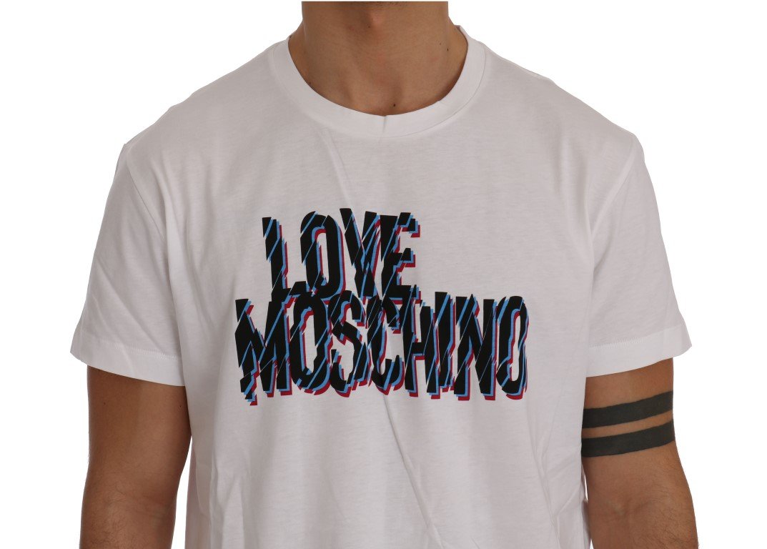 White Motive Cotton Short Sleeve T-Shirt