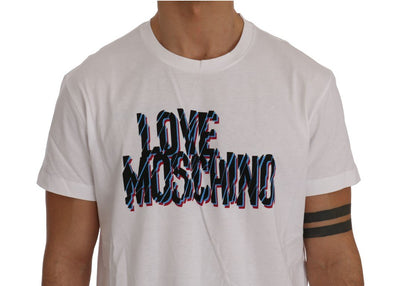 White Motive Cotton Short Sleeve T-Shirt