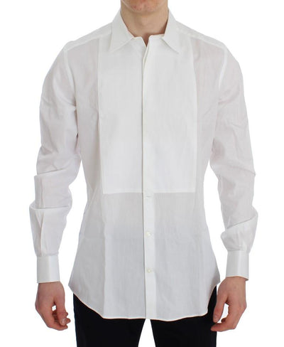 White Slim Fit Formal Cotton Shirt