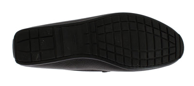 Gray Leather Loafers Shoes