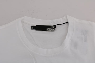 White Motive Cotton Short Sleeve T-Shirt