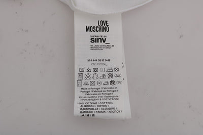 White Motive Cotton Short Sleeve T-Shirt