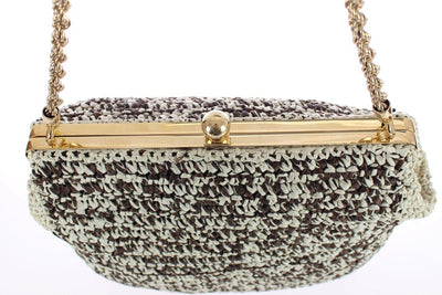 MISS AGATA BAG Raffia Woven Shoulder Satchel