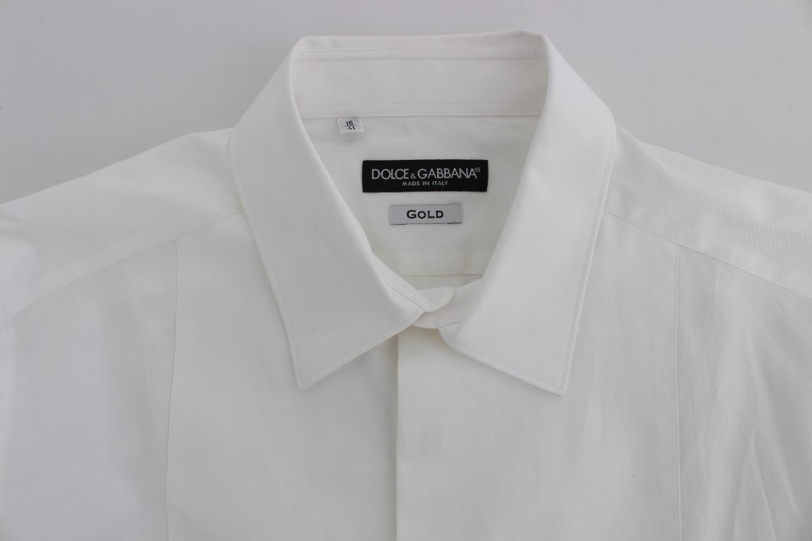 White Slim Fit Formal Cotton Shirt