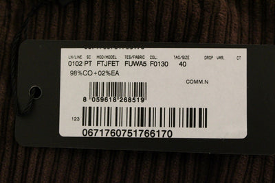 Brown CATHERINE Cotton Corduroys Jeans