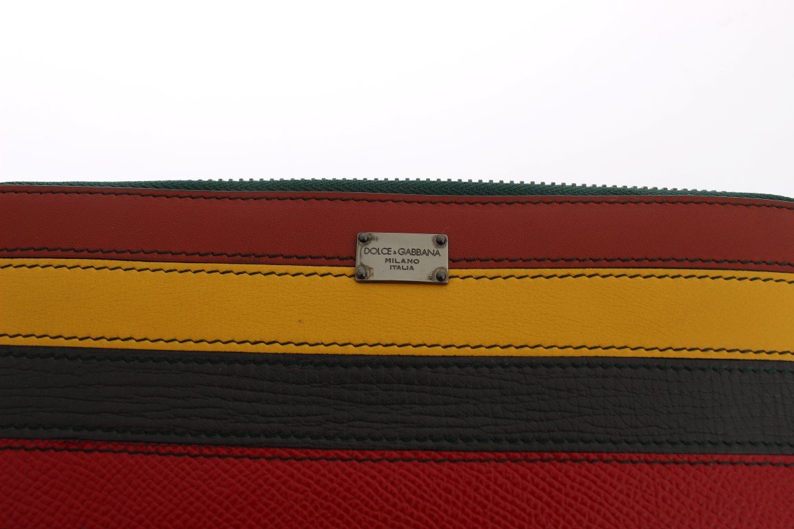 Multicolor Leather Continental Wallet