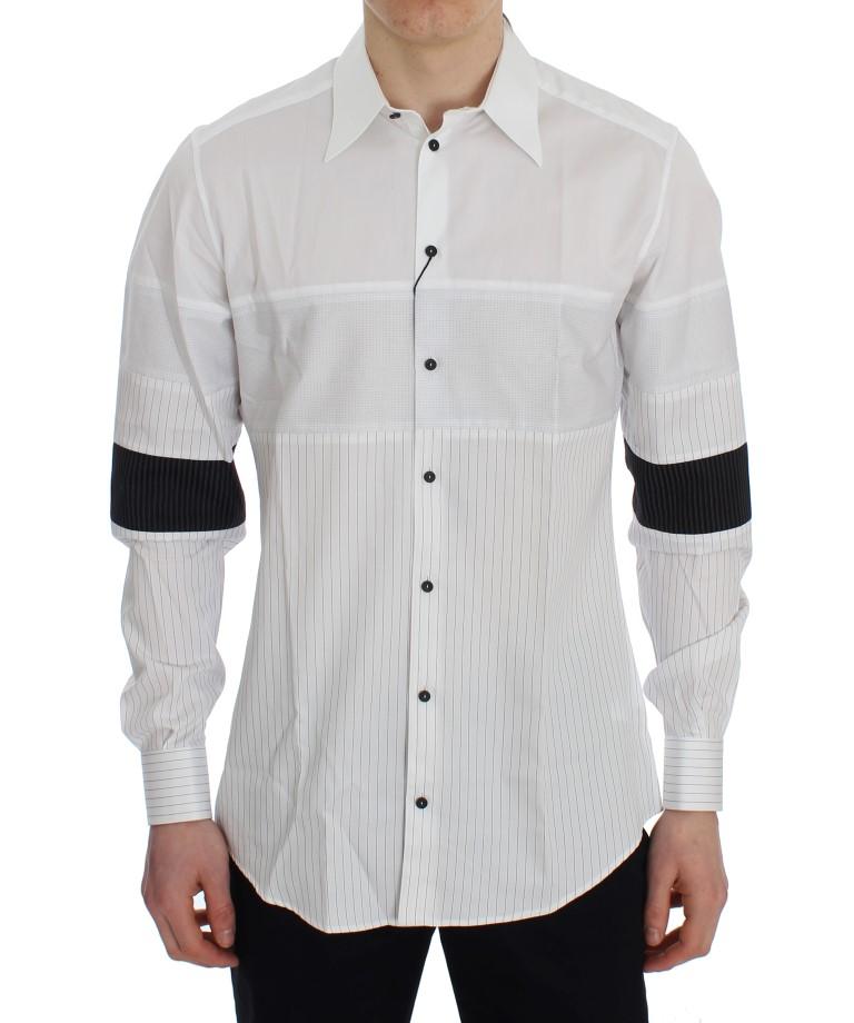 White Slim Fit Formal Cotton Shirt