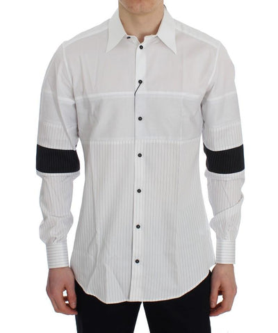 White Slim Fit Formal Cotton Shirt