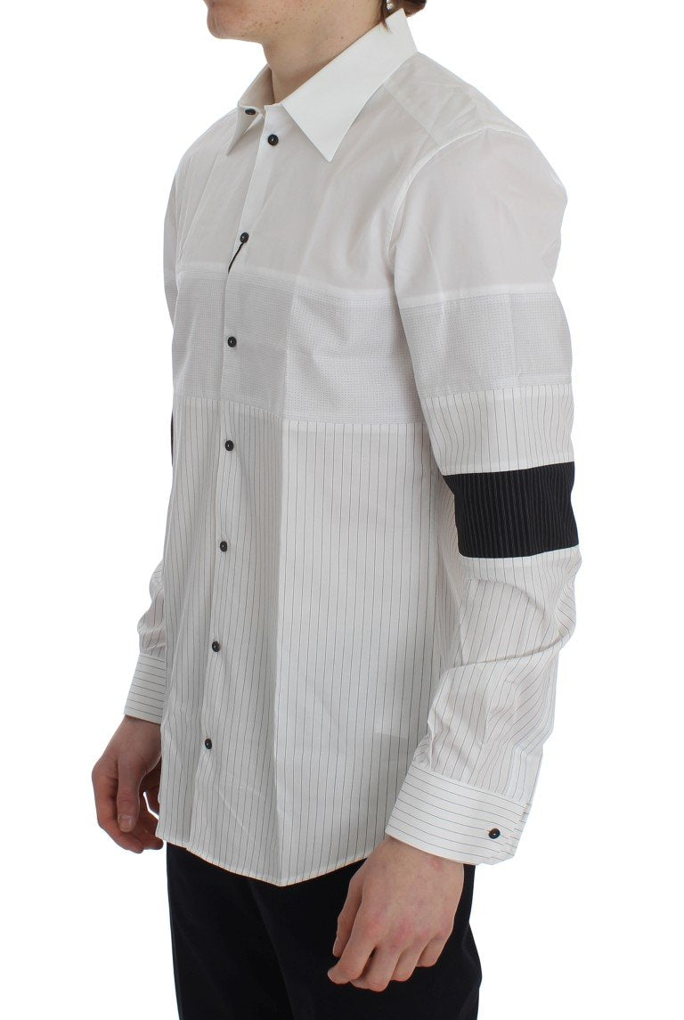 White Slim Fit Formal Cotton Shirt
