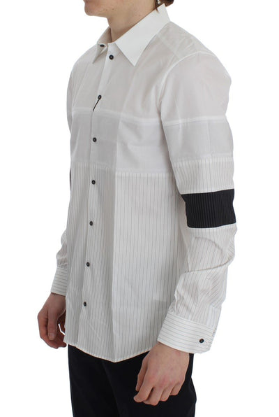 White Slim Fit Formal Cotton Shirt