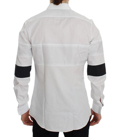 White Slim Fit Formal Cotton Shirt
