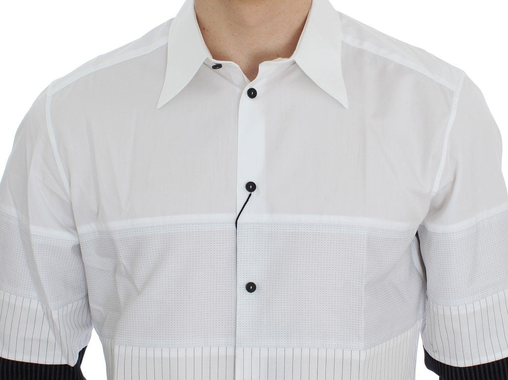 White Slim Fit Formal Cotton Shirt