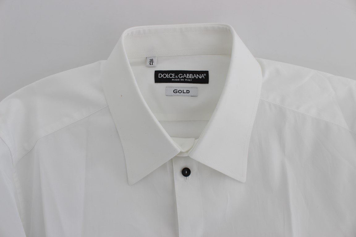 White Slim Fit Formal Cotton Shirt