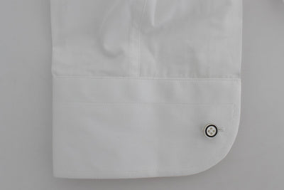 White Slim Fit Formal Cotton Shirt