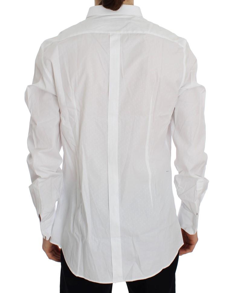 White Slim Fit Formal Cotton Shirt