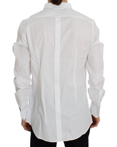 White Slim Fit Formal Cotton Shirt