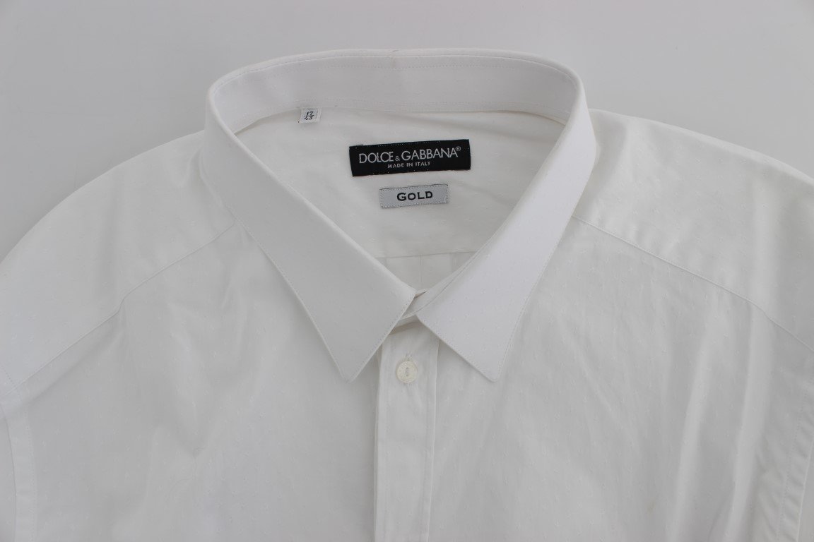 White Slim Fit Formal Cotton Shirt