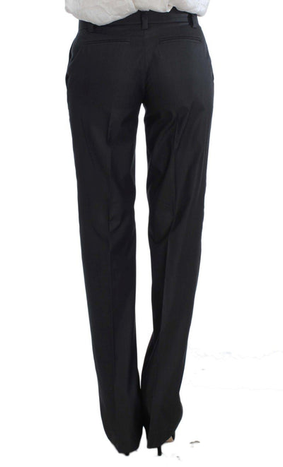 Gray One Button Two Piece Suit