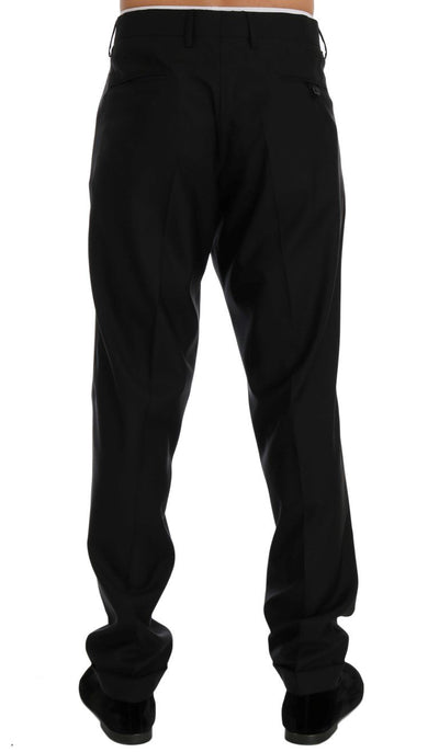 Blue Wool Dress Formal Pants