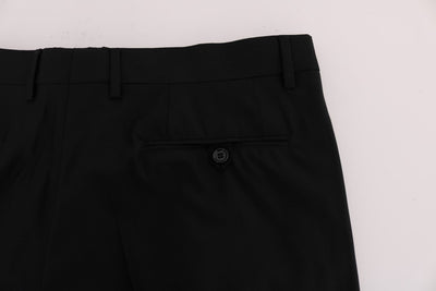 Blue Wool Dress Formal Pants