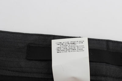 Gray One Button Two Piece Suit