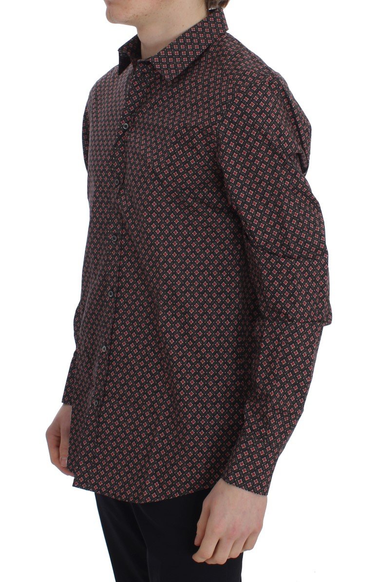 Multicolor Baroque Slim GOLD Shirt