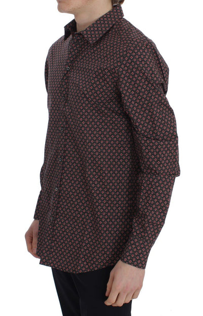 Multicolor Baroque Slim GOLD Shirt