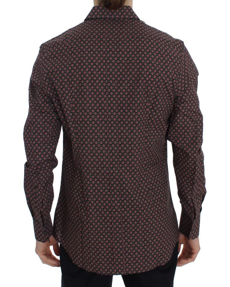 Multicolor Baroque Slim GOLD Shirt