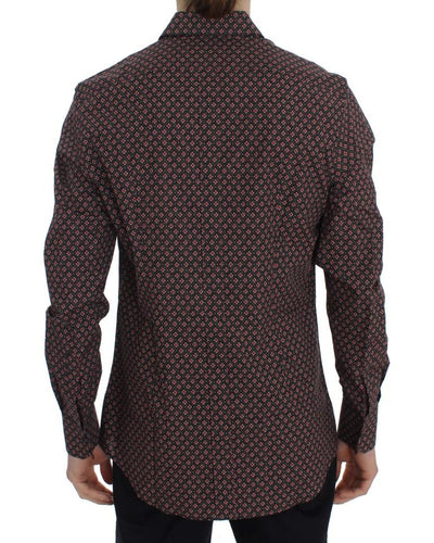 Multicolor Baroque Slim GOLD Shirt