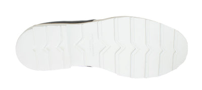 White Black Leather Shoes