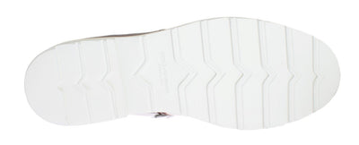 White Brown Leather Shoes
