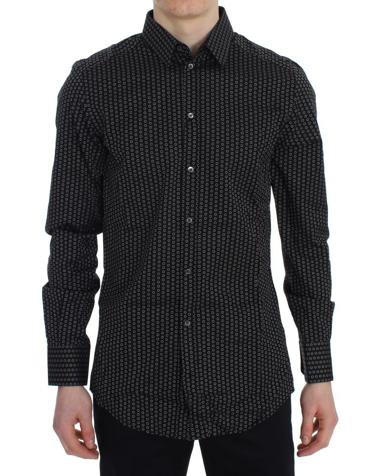 Black Circle Slim GOLD Shirt