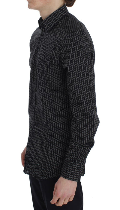 Black Circle Slim GOLD Shirt