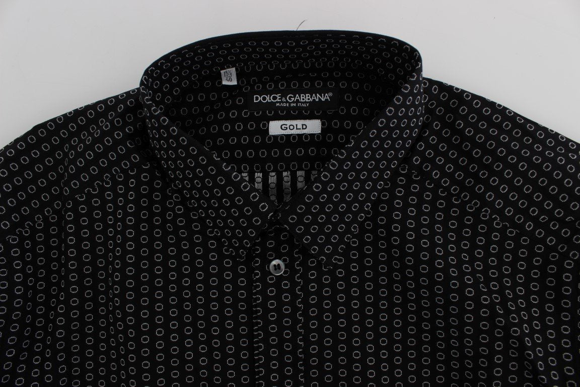 Black Circle Slim GOLD Shirt