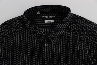 Black Circle Slim GOLD Shirt