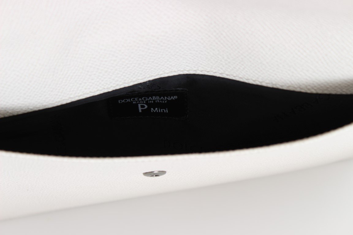 White Leather Bag Tablet Case P Mini Cover