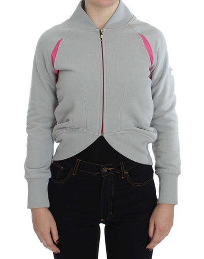 Gray Top Sport Cotton Sweater