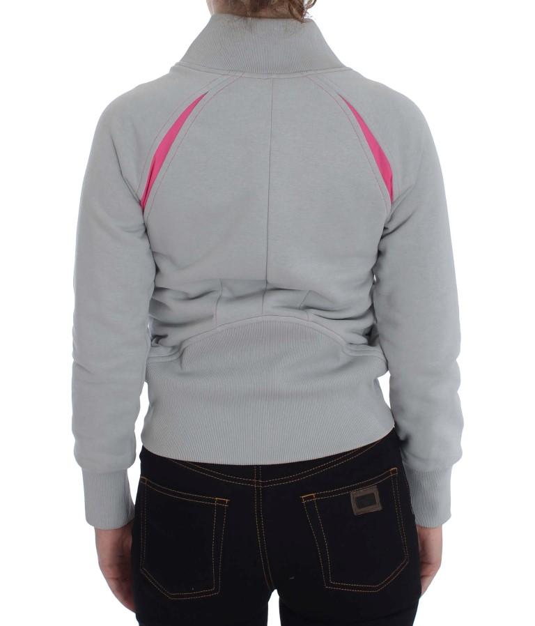 Gray Top Sport Cotton Sweater
