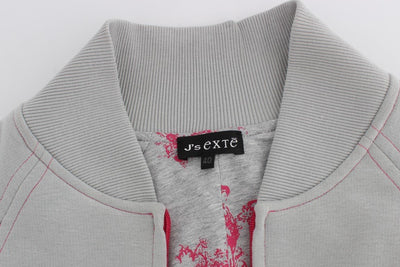Gray Top Sport Cotton Sweater