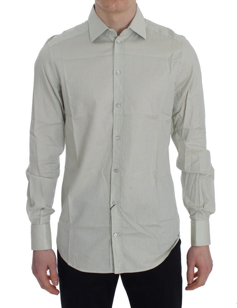 Multicolor Check Cotton Slim GOLD Shirt